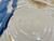 Wall Platter w/24 karat gold and 99.99% silver crack repair, White Stoneware, Roughly 16.5" wide by 3.5" deep (SK7377)
