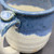 Nuka Cobalt Mug with curl on the handle, roughly 12-14oz size, (SK0248)