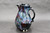 Large Cosmic Pitcher, roughly 7" wide (including handle) by 9.5" tall, (SK0365)