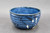 Dark Nuka Cobalt Serving Bowl (medium-sized), Roughly 7.5" wide by 4" tall, SK0405