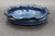 Low Bowl, Dark Nuka Cobalt with extra cobalt, Roughly 8.5" wide by 2" tall, (SK0417)