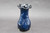 Dark Nuka Cobalt Vase, roughly 7.25" tall by 4" wide (SK000502)