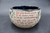Lunar Quote Serving Bowl with Cosmic Interior, Albert Einstein quote, roughly 5" tall by 7.75" wide, Inspired by a Lunar Surface with a planetary nebula  (SK000508)