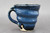 Espresso Mug, Dark Nuka Cobalt, roughly 4-6oz size, (SK0512)
