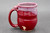 Ruby Red Mug with Nuka, roughly 14-15oz. size (SK0555)