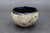 Lunar/Asteroid scoop bowl, Black and Blue Interior, roughly 10 ounces (SK00565)