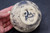 Lunar/Asteroid scoop bowl, Black and Blue Interior, roughly 10 ounces (SK00565)