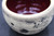 Lunar/Asteroid scoop bowl, Ruby Red Interior, roughly 10 ounces (SK00568)