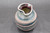 Brushed Bud Vase, roughly 4.5 in. tall by 3.5 in. wide (SK0579)