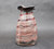 Brushed Flower Vase, roughly 6 in. tall by 3.5 in. wide (SK0580)