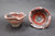 Pair of Brushed Bowls, Smaller Dessert Sizes, roughly 8oz. (SK0583)