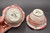 Pair of Brushed Bowls, Smaller Dessert Sizes, roughly 8oz. (SK0583)