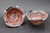 Pair of Brushed Bowls, Smaller Dessert Sizes, roughly 8oz. (SK0585)