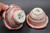 Pair of Brushed Bowls, Smaller Dessert Sizes, roughly 8oz. (SK0586)