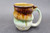 Spiral Nuka Iron Mug w/Copper Green Accents, roughly 15-16oz. size(SK0591)