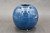 Dark Nuka Cobalt Orb Vase, roughly 5.5 in. tall by 5.5 in. wide (SK0597)