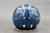 Dark Nuka Cobalt Orb Vase, roughly 5 in. tall by 5 in. wide (SK0598)