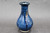 Dark Nuka Cobalt Bud Vase, roughly 5.5 in. tall by 3 in. wide (SK0600)