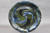 Dinner Plate, Neon Cosmic Spiral, 10.5" diameter, SK0604
