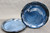 Pair of Dinner Plates, Dark Nuka Cobalt, 10.5" diameter, (SK0609)