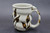 Spiral Collaborative Mug, Glazed by Sienna, Roughly 15-16 oz. size, (SK0617)