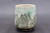 Mountain Cup w/Copper Green Accents Inspired by Northern Lights, roughly 12-14 oz. size (SK0635)