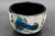 Blue Moon Bowl, Glossy Black Interior, roughly 16 oz. Cereal/Soup Size (SK0638)