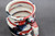 Spiral Mug, Splashy Red, roughly 16oz. size (SK0649)