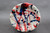 Salad Plate, Splashy Experimental Style, roughly 8" wide (SK0657)