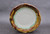Salad Plate, Nuka Iron w/Copper Green, roughly 8" wide (SK0664)