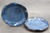 Pair of Salad Plates, Dark Nuka Cobalt, 8" diameter, (SK0667)