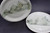 Pair of Mountain Dinner Plate, Nuka with Glaze Washes, 10.5" diameter, (SK0674)