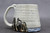 Mountain Mug, Water and Subtle Bird Design, roughly 15-16 oz. size (SK0679)