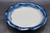 Nuka Cobalt Pie Plate, Roughly 1.5" Tall by 11" Exterior Width (SK0697)