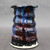Cosmic, Spiral Flower Vase, roughly 5.75" tall by 4" wide (SK0708)