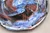 Cosmic Spiral Plate, Medium Salad Plate Size, roughly 8" wide (SK0709)