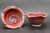 Pair of Brushed Bowls, Smaller Dessert Sizes, roughly 8oz. (SK0736)