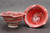 Pair of Brushed Bowls, Smaller Dessert Sizes, roughly 8oz. (SK0737)