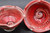 Pair of Brushed Bowls, Smaller Dessert Sizes, roughly 8oz. (SK0737)