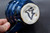 Dark Nuka Cobalt, Short, Spiral Mug, roughly 13-14oz size, (SK0741)