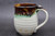 Nuka Iron Mug w/Copper Green, roughly 13-14 oz size, (SK0748)