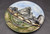 Mountain Dinner Plate, Clear with Glaze Washes, 10.75" diameter, (SK0766)