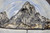 Mountain Dinner Plate, Clear with Glaze Washes, 10.75" diameter, (SK0768)