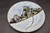 Mountain Dinner Plate, Clear with Glaze Washes, 10.75" diameter, (SK0768)