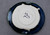 Dark Nuka Cobalt Spoon Rest, roughly 5" wide by 1.25" tall (SK0774)
