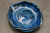 Dark Nuka Cobalt Spoon Rest, roughly 5" wide by 1.25" tall (SK0778)