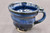 Dark Nuka Cobalt, Short Spiral Mug, roughly 7-8oz size, (SK0780)