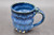 Dark Nuka Cobalt, Short Spiral Mug, roughly 13-15oz size, (SK0785)