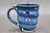 Dark Nuka Cobalt, Short Spiral Mug, roughly 13-15oz size, (SK0785)