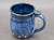 Dark Nuka Cobalt Mug, roughly 12-13oz size, (SK0787)